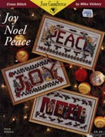 Joy Noel Peace Cross Stitch