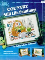 Country Still Life Paintings Cross Stitch