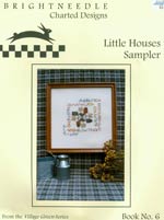 Little Houses Sampler Cross Stitch