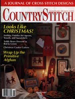 Country Stitch Nov/Dec 1989 Cross Stitch