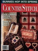 Country Stitch Mar/Apr 1992 Cross Stitch