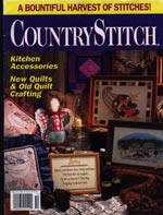 Country Stitch Sep/Oct 1992 Cross Stitch