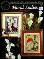 Floral Ladies: Lily and Magnolia Cross Stitch