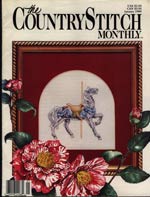 The Country Stitch Monthly January 1989 Cross Stitch