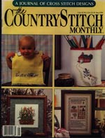 The Country Stitch Monthly May 1989 Cross Stitch