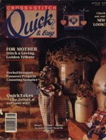 Cross Stitch Quick and Easy April/May 1990 Cross Stitch
