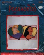 Pocahontas Hearts kit by Just Cross Stitch Cross Stitch