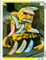 Banana Bill Visors Cross Stitch