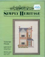 Simply Heritage - Victorian House Cross Stitch