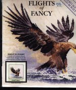 Eagle In Flight Cross Stitch