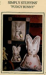 Pudgy Bunny Cross Stitch