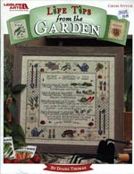 Life Tips From The Garden Cross Stitch