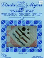 Country Style Watchbands, Bracelets and Jewelry Cross Stitch