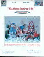 Christmas Stand Up Trio Cross Stitch
