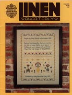 Linen Quarterly Fall 1989 Cross Stitch