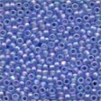 Frosted Glass Beads: 60168 Sapphire Cross Stitch