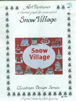 Snow Village Cross Stitch