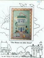 The House on Attic Street Cross Stitch