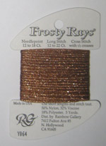 Rainbow Gallery Frosty Rays Y064 Copper Cross Stitch