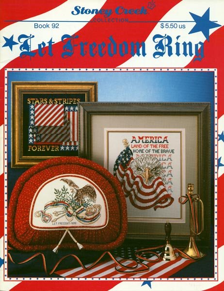 Book 92 Let Freedom Ring Cross Stitch