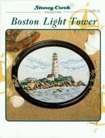 Boston Light Tower Cross Stitch