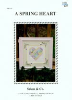 A Spring Heart Cross Stitch