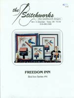 Freedom Inn - Bird Inn Series 4 Cross Stitch