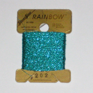 Rainbow Blending Thread: Light Teal Green  Cross Stitch
