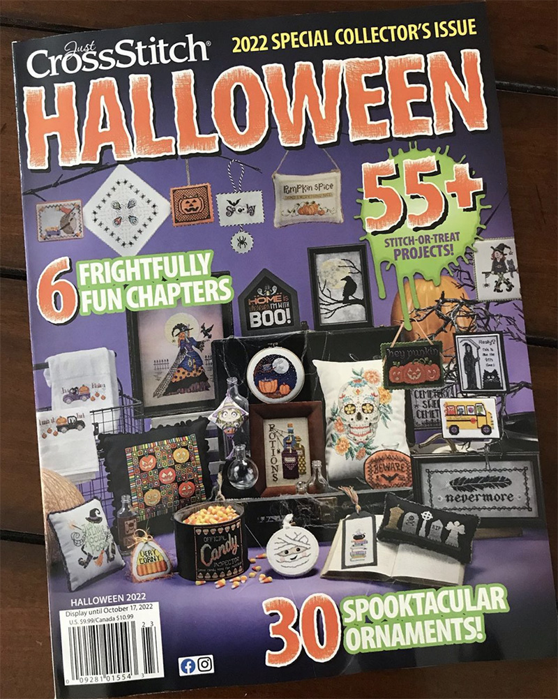 Just Cross Stitch 2023 Halloween Magazine